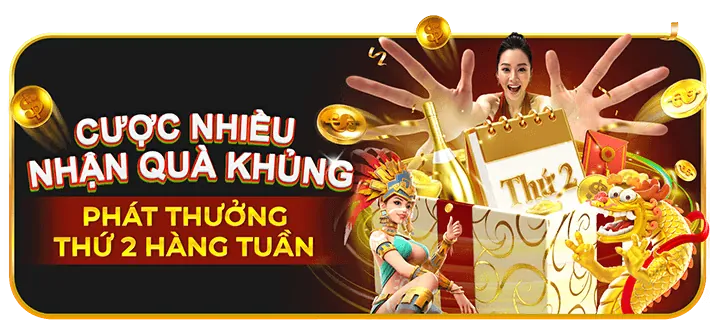Ưu đãi hàng tuần và hàng tháng 33win99