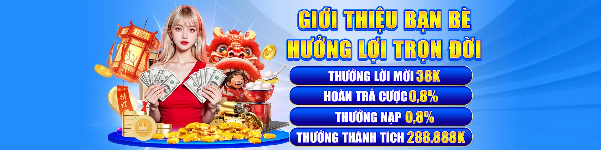 Hình ảnh chào mừng Chương Trình VIP 33win99